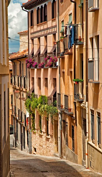 Nice houses in the old town — Stock Photo, Image