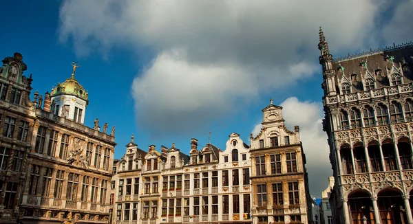 Brussel grand plaats gebouw — Stockfoto