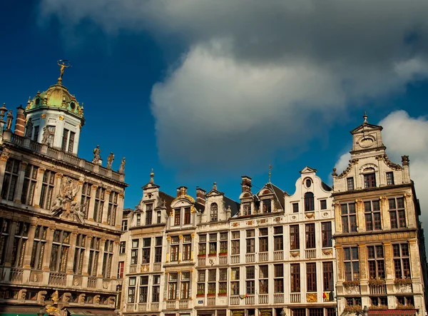 Bruxelles grand place building — Foto Stock