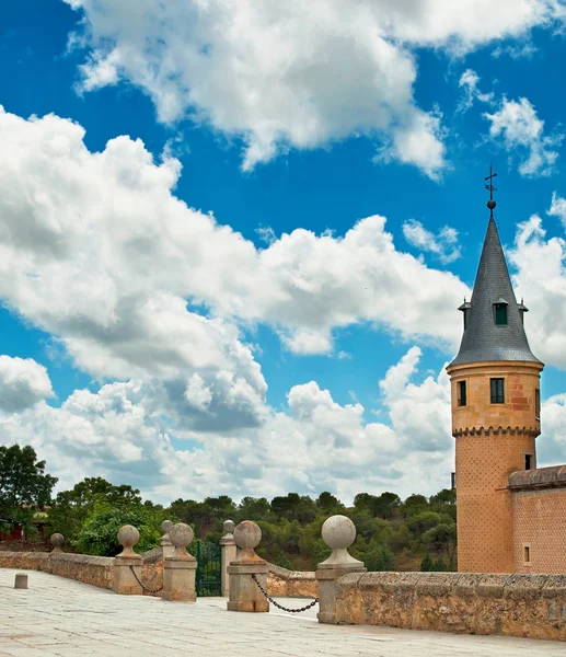 Segovia római Alcazar — Stock Fotó