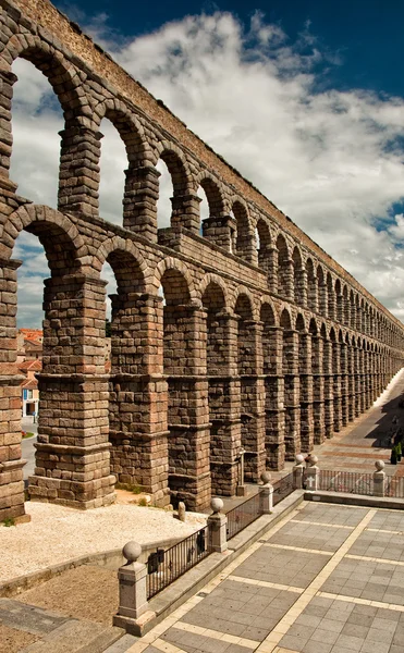 Acueducto de Segovia en Segovia Fotos de stock