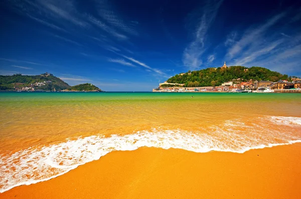 Strand i Spanien — Stockfoto