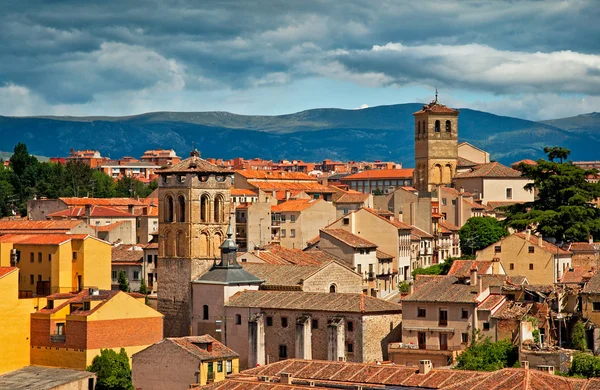 Casco antiguo de Segovia — Foto de Stock