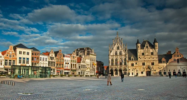 Дома знаменитого Grand Place — стоковое фото