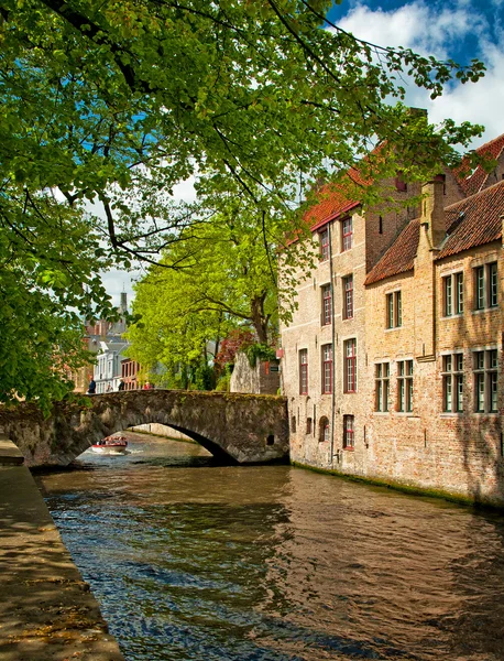 Bron i brugge — Stockfoto