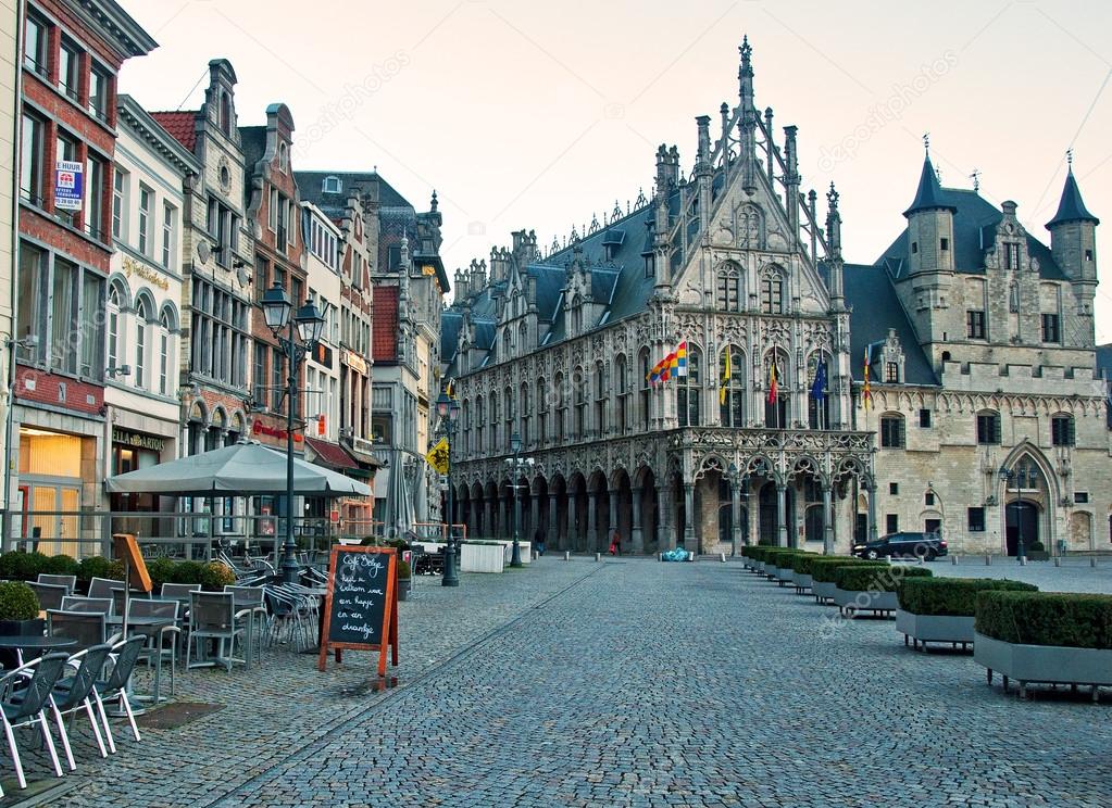 Nice Belgian houses in Mechelen