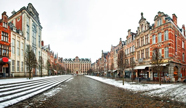 Grote Markt no inverno — Fotografia de Stock