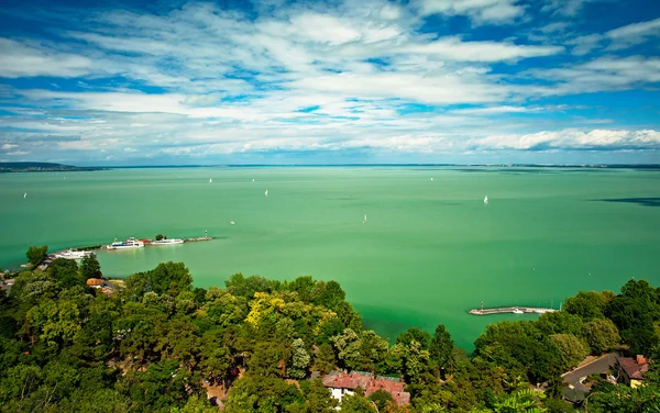 ทะเลสาบ Balaton — ภาพถ่ายสต็อก