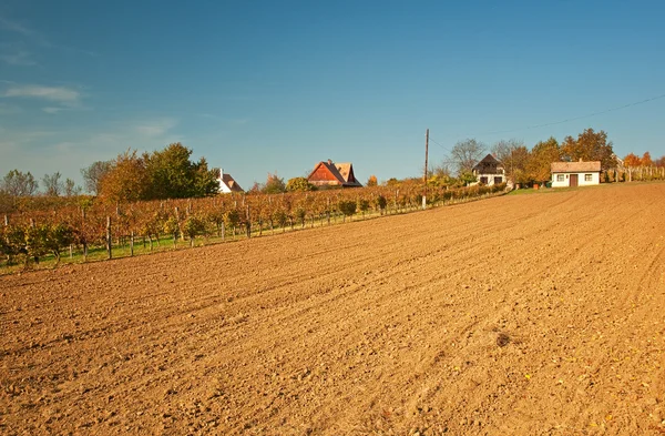 Casa rurale in autunno — Foto Stock