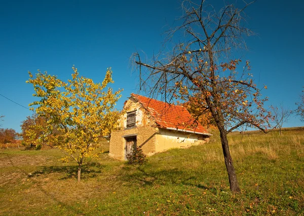 Casa rural abandonada — Foto de Stock