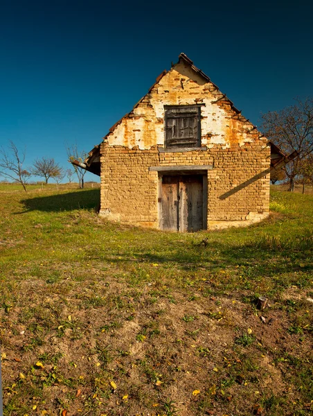 Maison rurale abandonnée — Photo