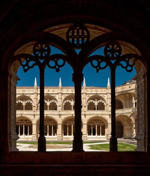 Egli antico Mosteiro dos Jeronimos di Lisbona — Foto Stock