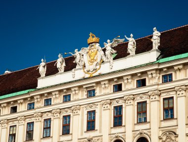 Viyana'daki ünlü hofburg Sarayı