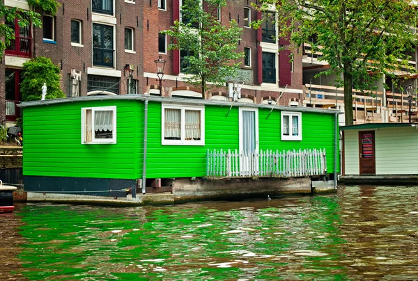 Canals of Amsterdam — Stock Photo, Image