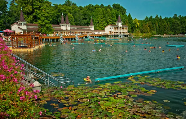 ünlü heviz termal göle'de Macaristan
