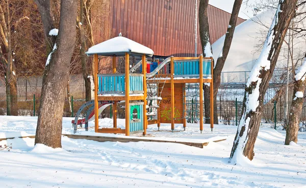 Park in winter — Stock Photo, Image