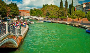 venezia, İtalya Kanallar