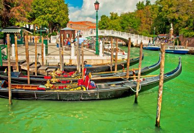 venezia, İtalya Kanallar