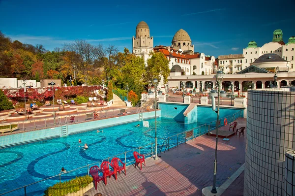 Gellert thermal baths in Budapest — Stock Photo, Image