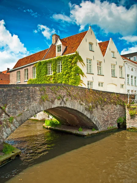 Grachten in Brugge — Stockfoto