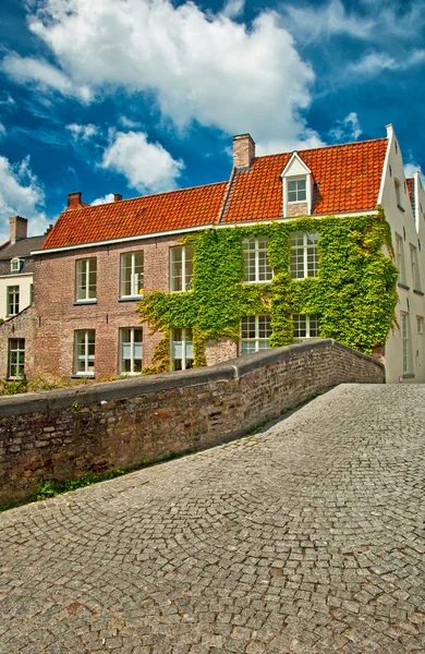 Canali a Bruges — Foto Stock