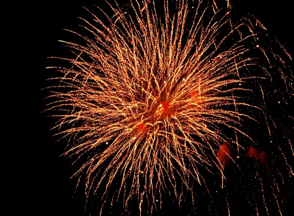 Fantasztikus tűzijáték — Stock Fotó
