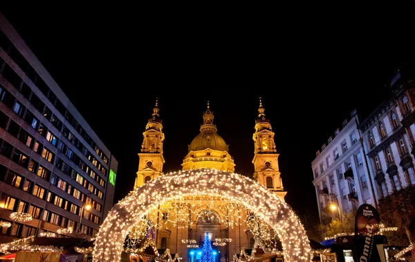 Boże Narodzenie w Budapeszcie — Zdjęcie stockowe