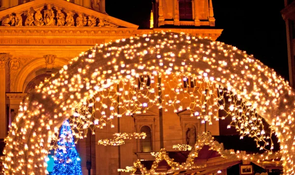 Vánoční jarmark v Budapešti — Stock fotografie