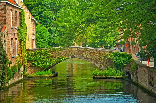 Ponte em Brugge — Fotografia de Stock
