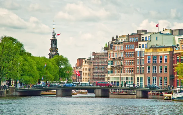 Amsterdamse grachten — Stockfoto