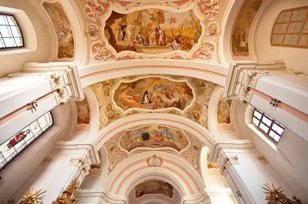 Interior of the Cistercian Zirc Abbey in Zirc — Stock Photo, Image