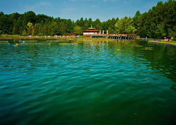 在匈牙利湖赫威兹 — 图库照片