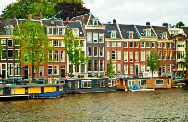 Canales de Amsterdam — Foto de Stock