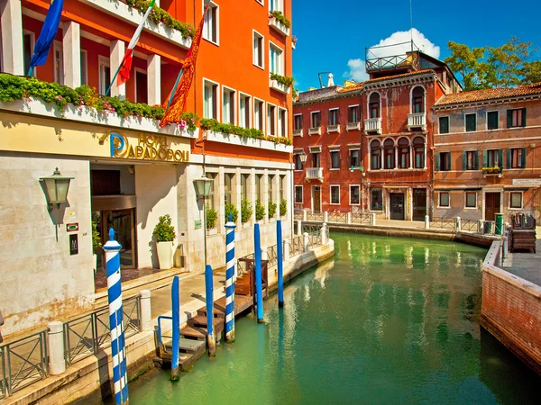 Kanal i Venedig — Stockfoto