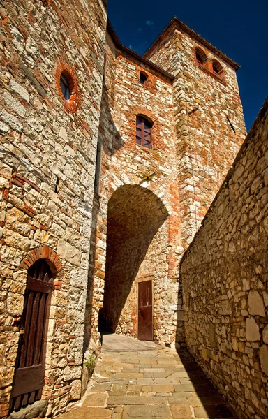 San gimignano torn — Stockfoto