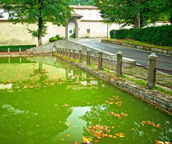 Vallombrosa abbey İtalya — Stok fotoğraf