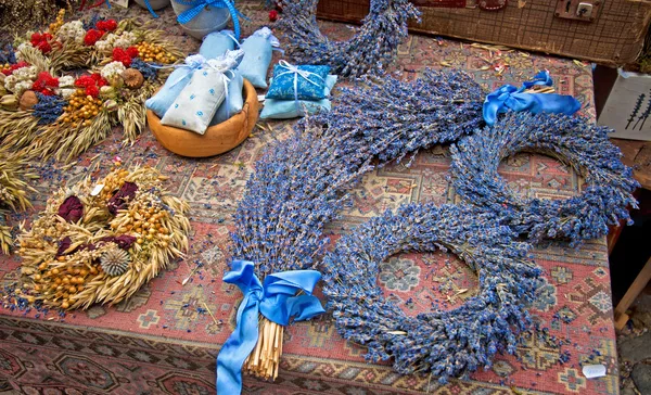 Ramo de flores de lavanda — Foto de Stock