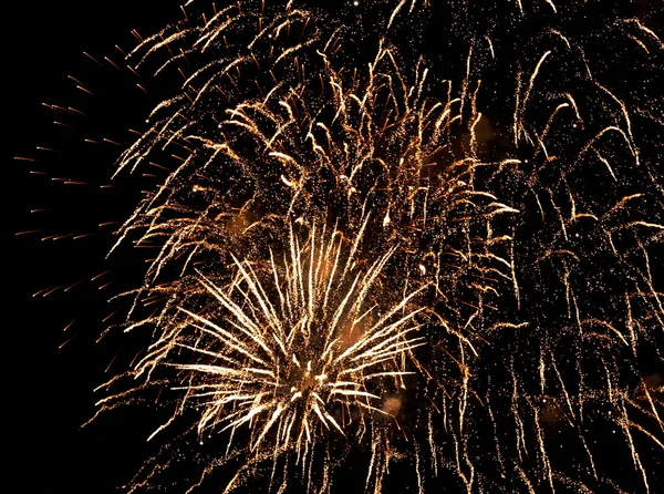 Fantástico fuegos artificiales — Foto de Stock