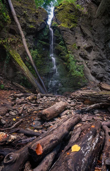 Cachoeira Agradável Mtra Hungria Outono — Fotografia de Stock