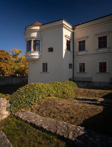 Sarospatak Hungría Octubre 2021 Exterior Del Famoso Castillo Medieval Sarospatak — Foto de Stock