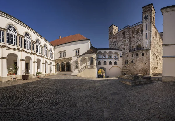 Sarospatak Hungary October 2021 Exterior Famous Medieval Castle Sarospatak Hungary — Stok fotoğraf