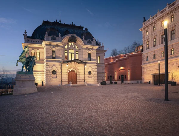 Budapest Hungary February 2022 Recently Renovated Royal Riding Hall Buda — Stock Photo, Image