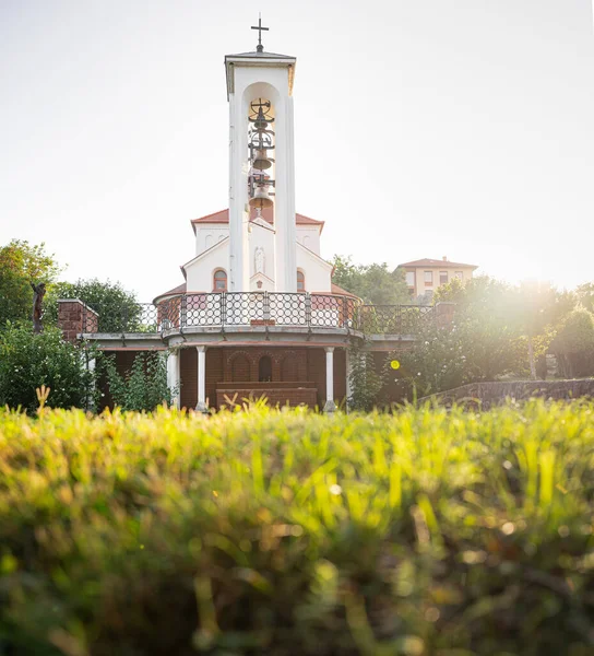 Belo Templo Fonyod Hungria — Fotografia de Stock