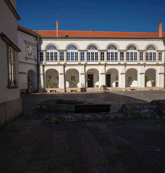 Sarospatak Hungría Octubre 2021 Exterior Del Castillo Medieval Srospatak Otoño — Foto de Stock