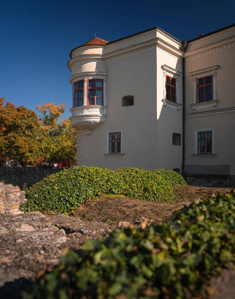 Sarospatak Hungría Octubre 2021 Exterior Del Castillo Medieval Sarospatak Otoño — Foto de Stock