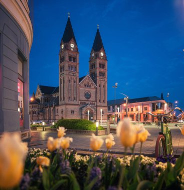 View on the cathedral of Nyiregyhza, Hungary