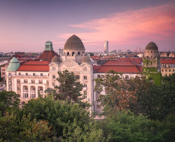 Famous Gellrt Hotel Budapest Hungary — Stockfoto