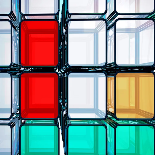 Cubes background — Zdjęcie stockowe