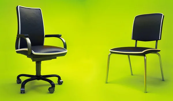 Kancelářské židle — Stock fotografie