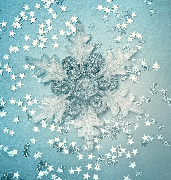 Background with snowflake — Stock Photo, Image